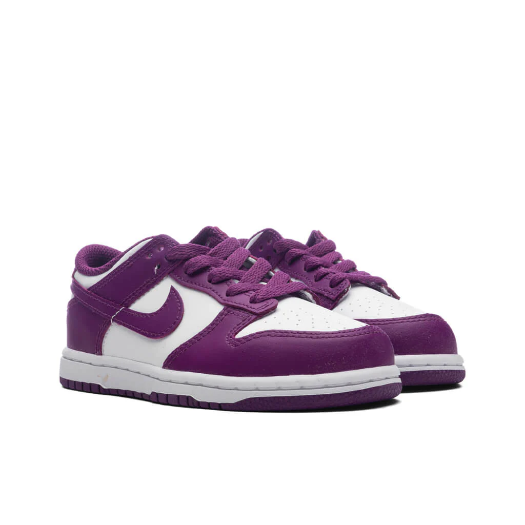 Dunk Low (PS) - White/Viotech/White - Image 2