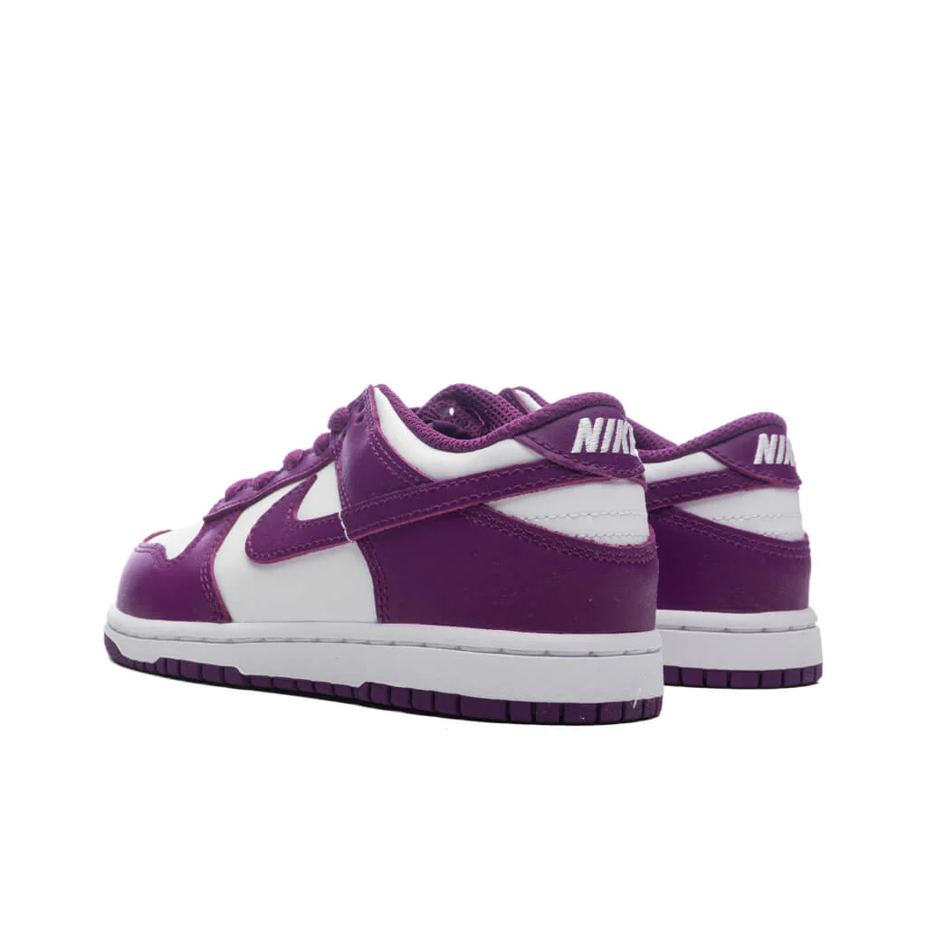 Dunk Low (PS) - White/Viotech/White - Image 3