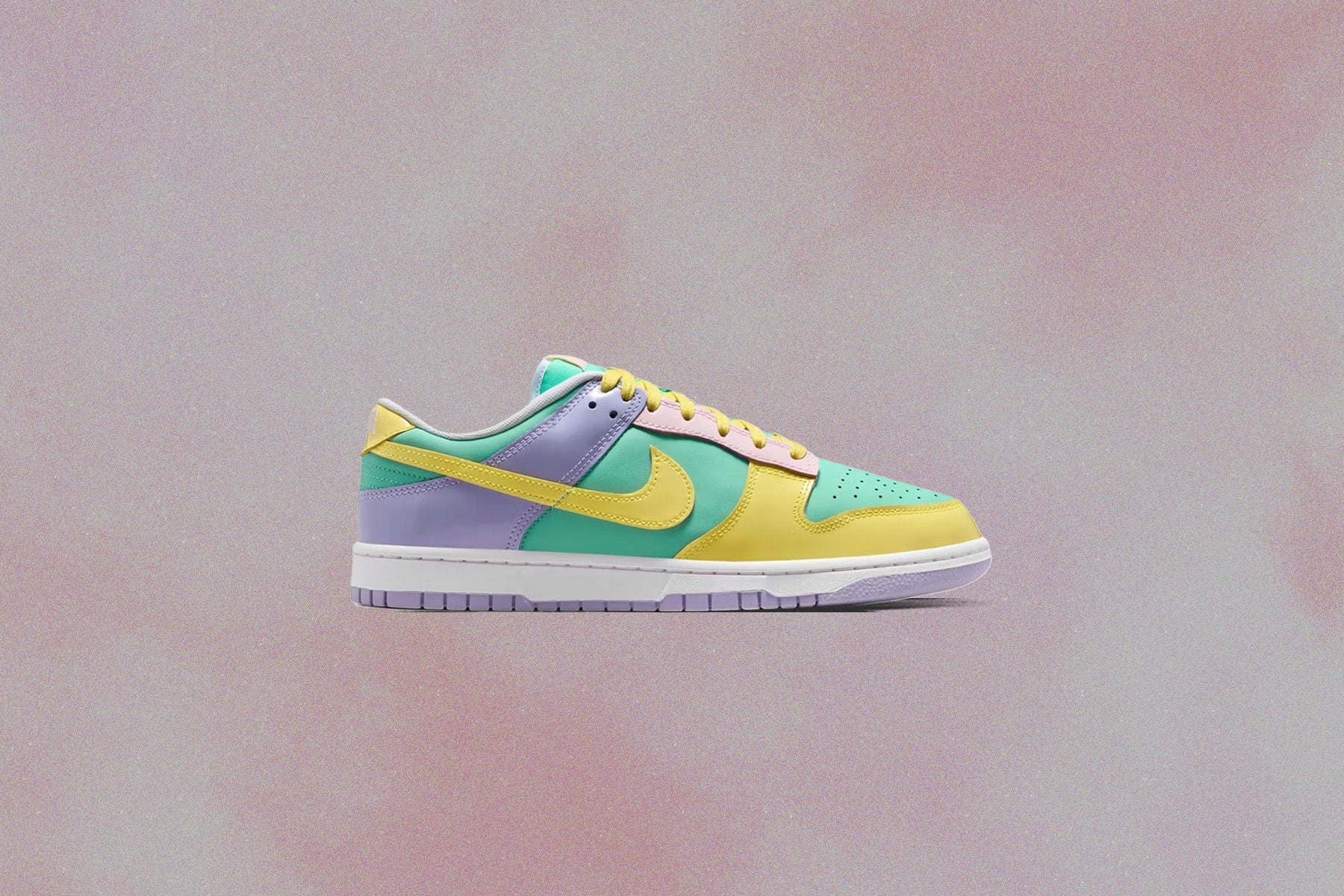 Dunk Low Retro 'Easter' - Emerald Rise/Yellow Pulse/Hydrangeas - Image 2