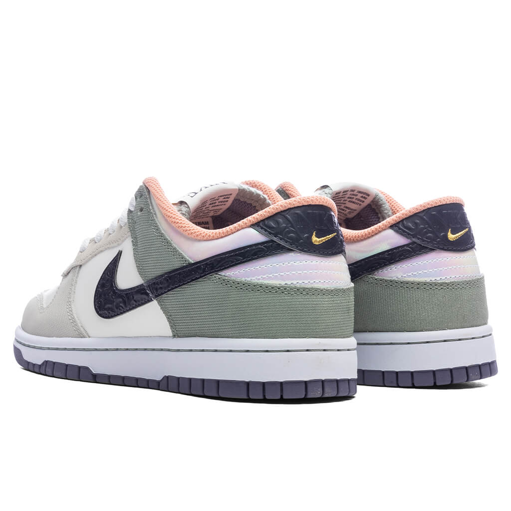 Dunk Low Retro 'Floral Swoosh' - Sail/Gridiron/Light Bone/Jade Horizon/Apricot Agate/Daybreak - Image 3