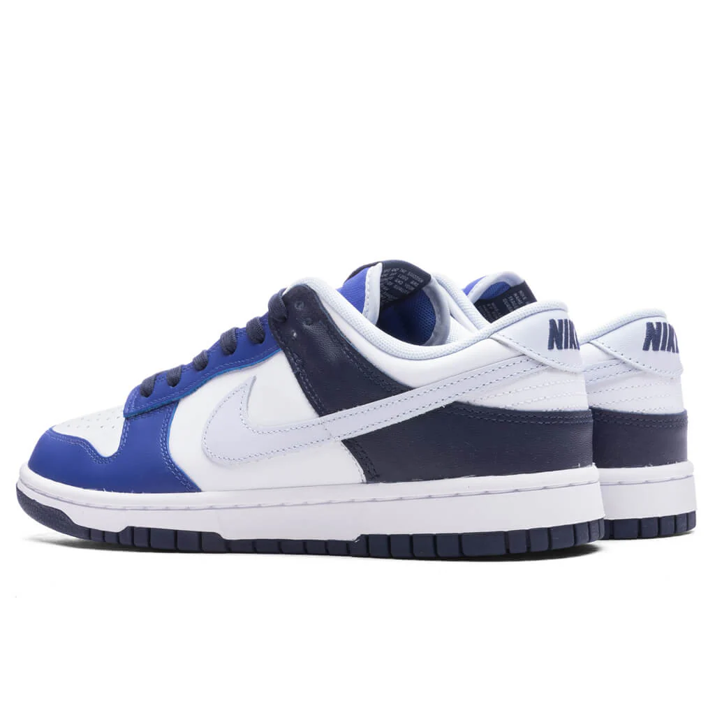 Dunk Low Retro - White/Football Grey/Game Royal - Image 3