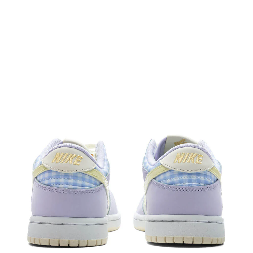Dunk Low SE BP (PS) - Oxygen Purple/Citron Tint/Summit White - Image 4