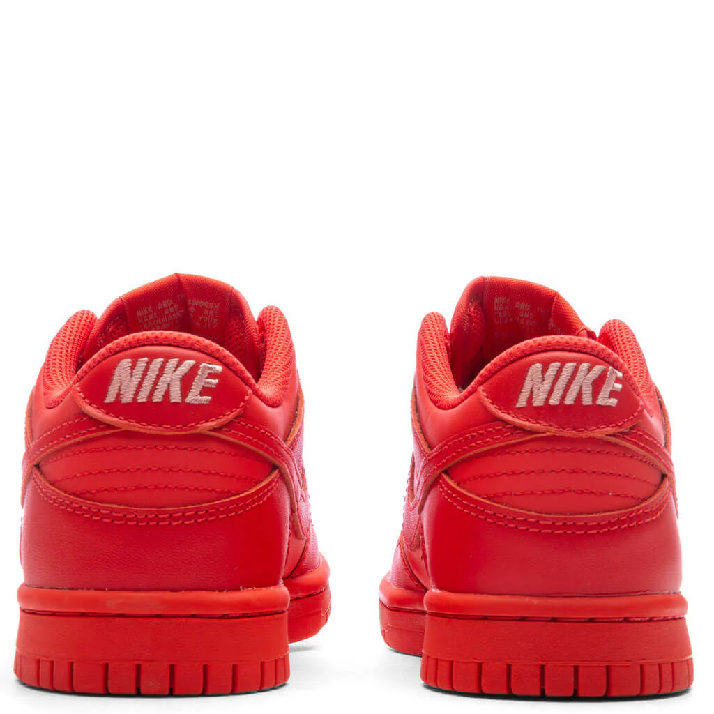 Dunk Low (GS) - Track Red/Track Red/Red Stardust - Image 4
