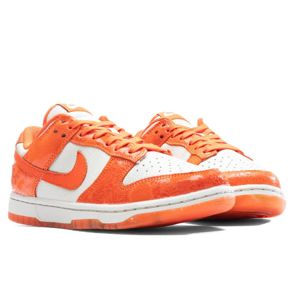 Women's Dunk Low - Light Bone/Safety Orange/Laser Orange - Image 2