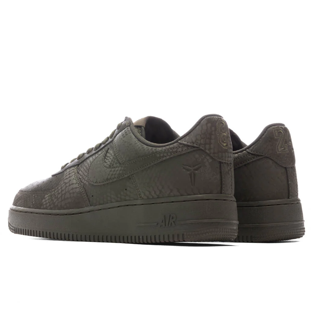 Nike x Kobe Bryant Air Force 1 Low 'Cargo Khaki' - Cargo Khaki/Cargo Khaki - Image 3