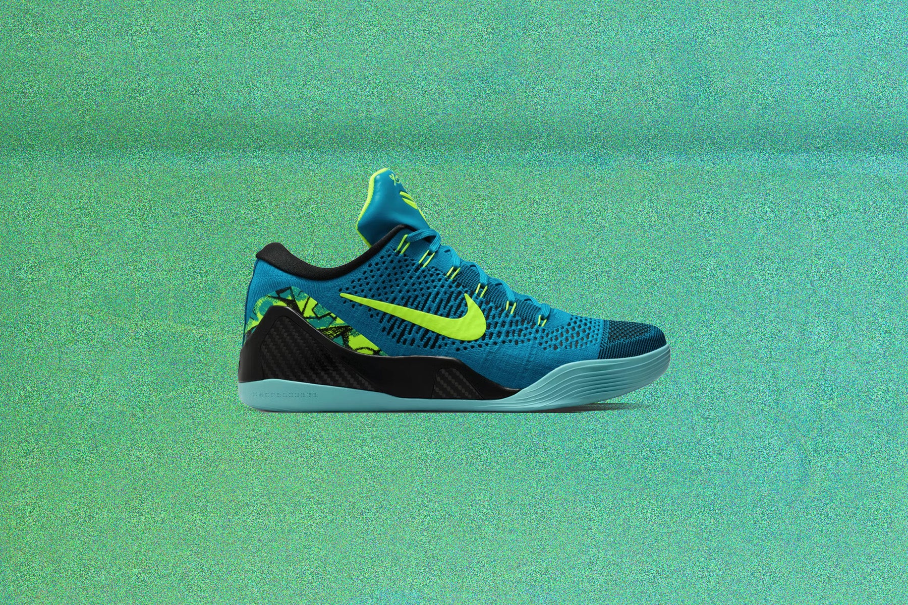 Kobe IX Elite Low Protro 'Perspective' - Neo Turquoise/Volt - Image 5