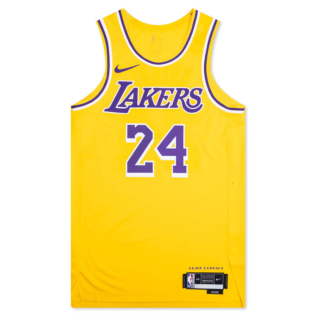 Dri-FIT ADV NBA Authentic Jersey Los Angeles Lakers Icon Edition 2022/23 - Amarillo/Kobe Bryant 24
