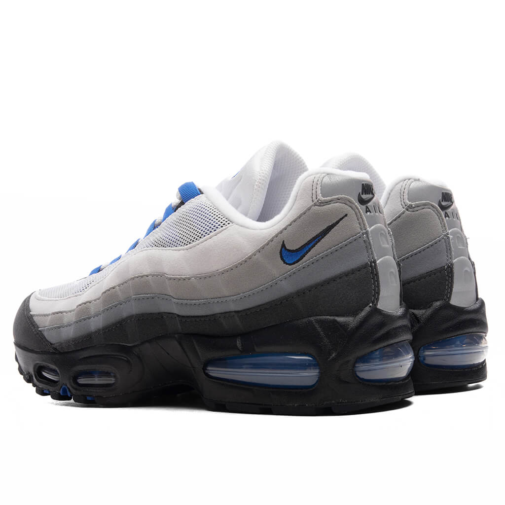 Air Max 95 Big Bubble 'Blue Spark' - White/Blue Spark/Neutral Grey - Image 3
