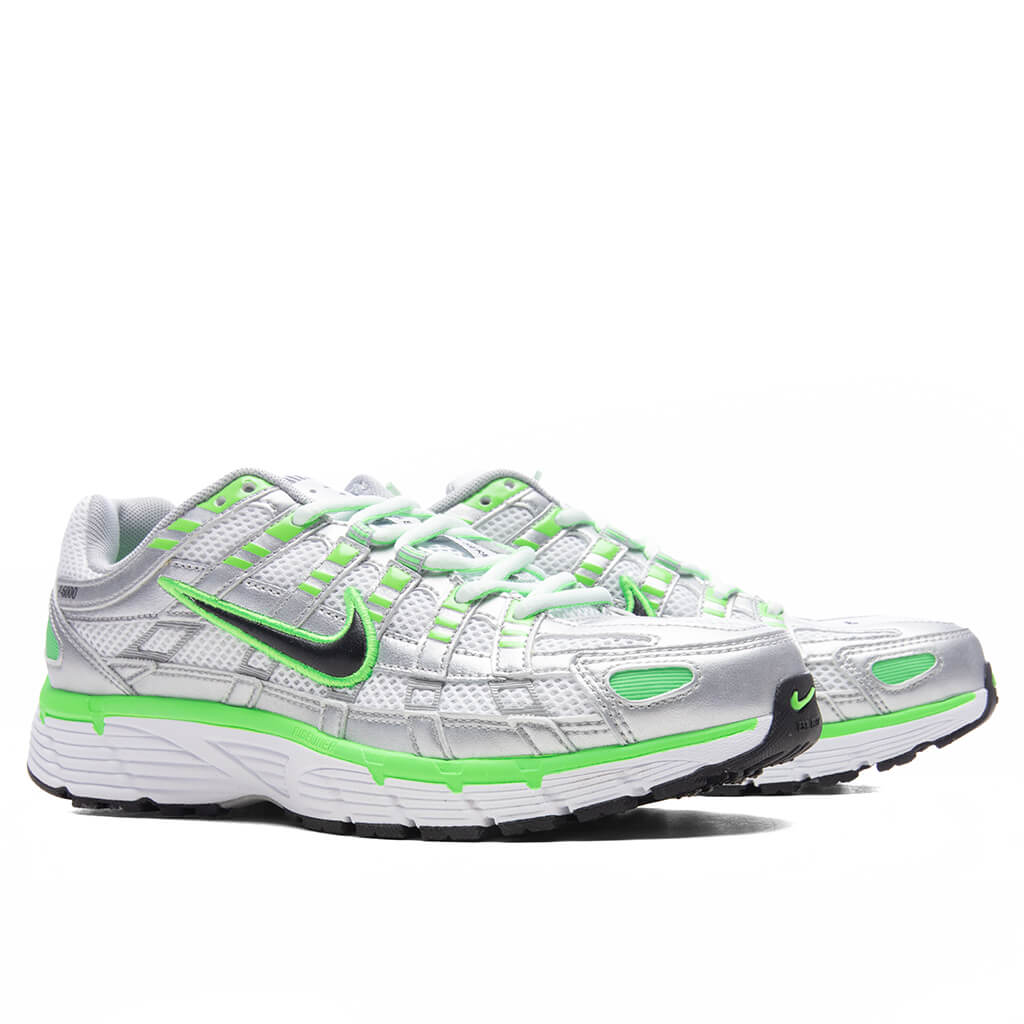 P-6000 SE - Metallic Silver/Black/White/Green Strike - Image 2