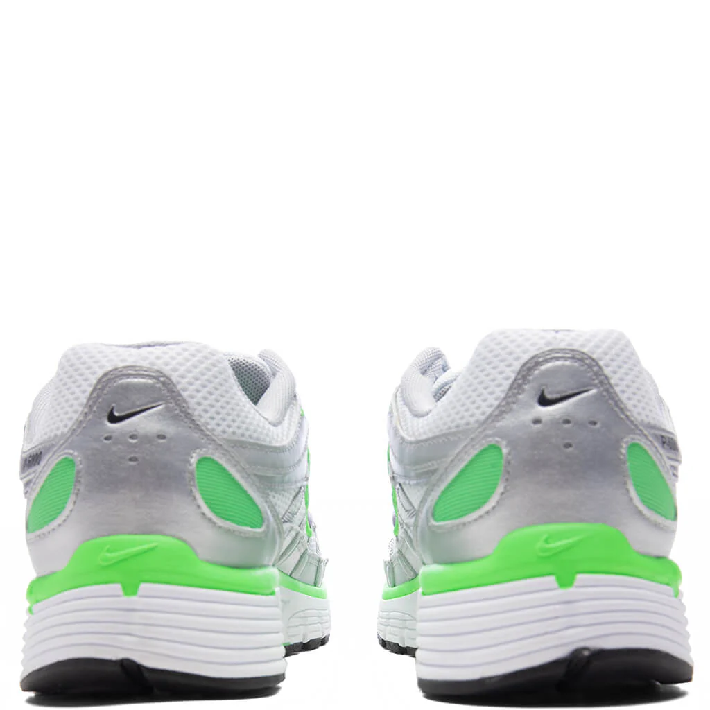 P-6000 SE - Metallic Silver/Black/White/Green Strike - Image 4