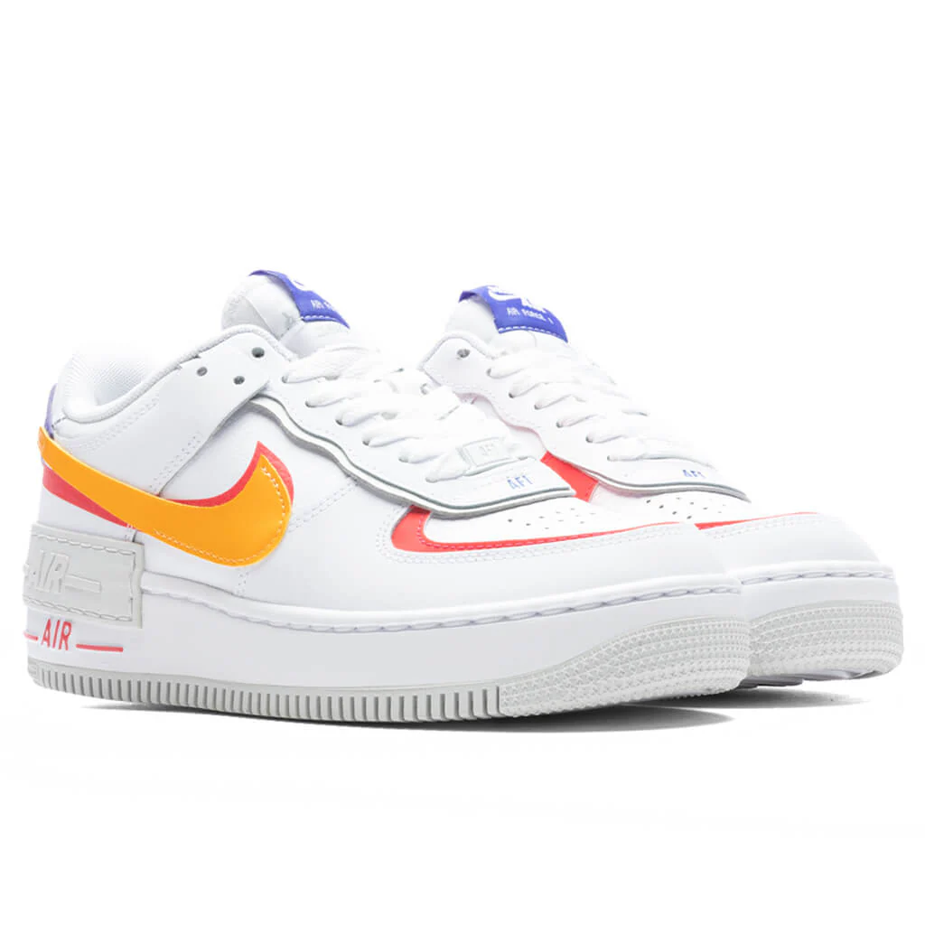 Women's AF1 Shadow - White/Sundial/Siren Red/Photon Dust - Image 2