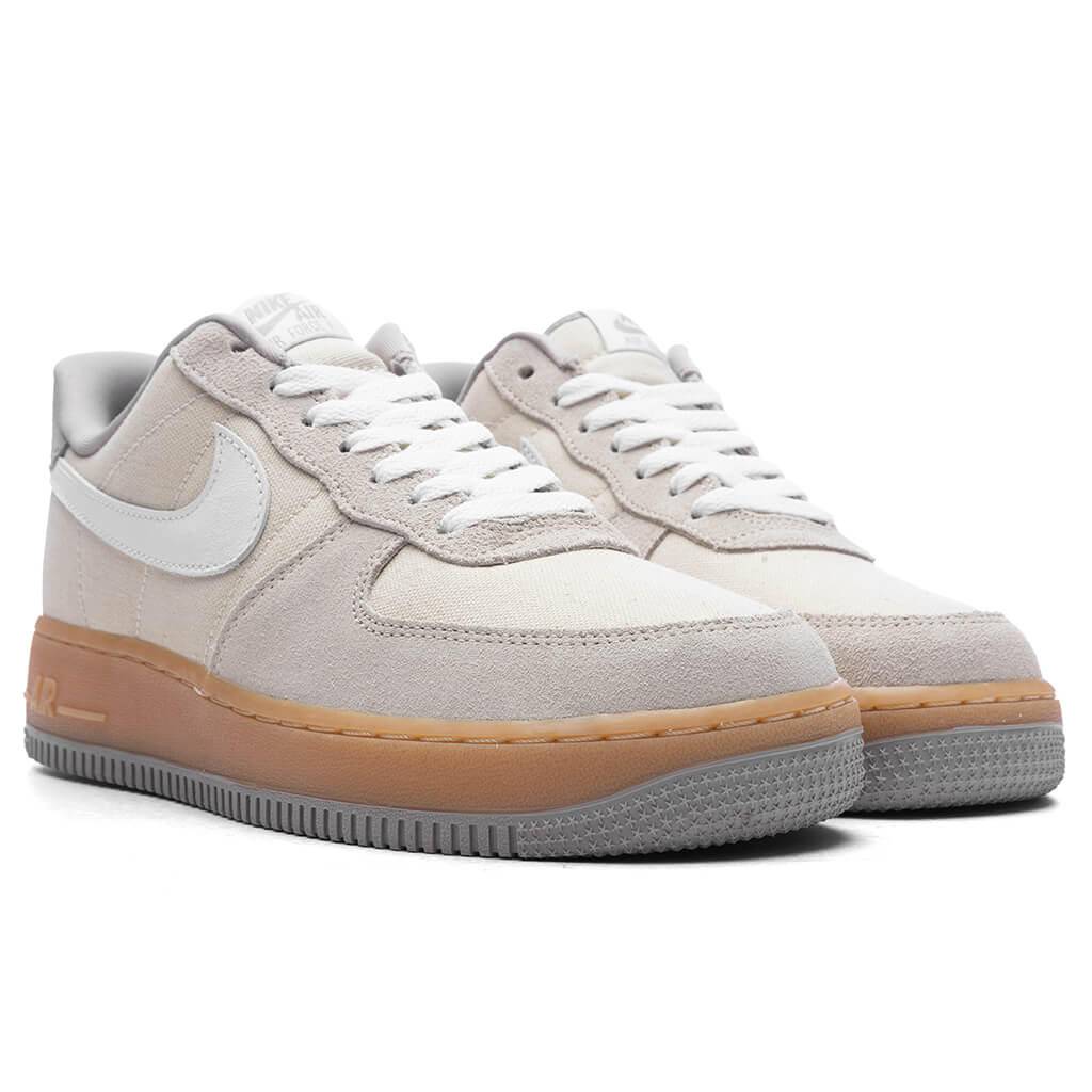 Women's Air Force 1 '07 - Light Khaki/White/Gum Yellow/College Grey - Image 2