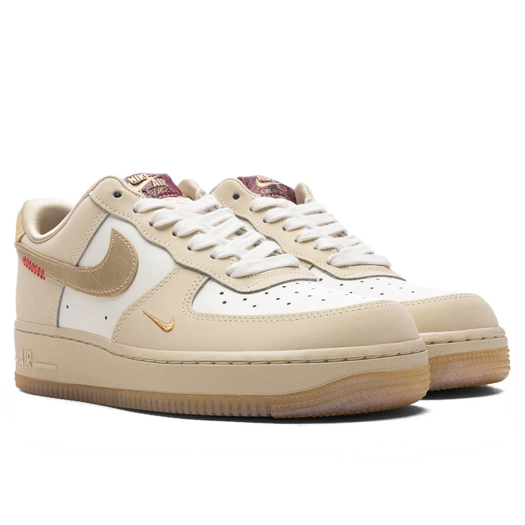 Women's Air Force 1 'Year of The Snake' - Sail/Team Gold/Light Khaki/Parachute Beige - Image 2