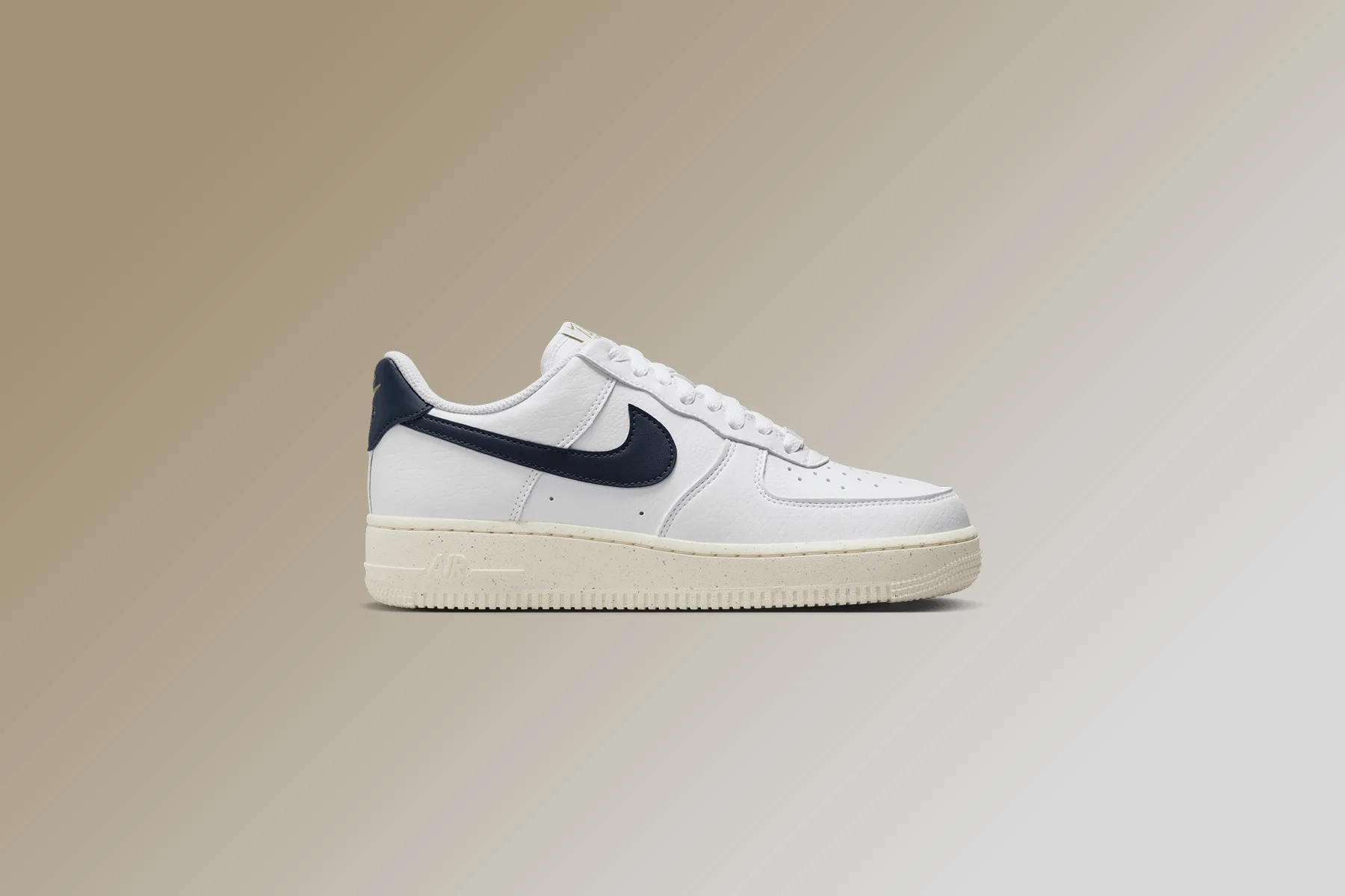 Women's Air Force 1 '07 'Olympic' - White/Obsidian/Pale Ivory/Metallic Gold - Image 5