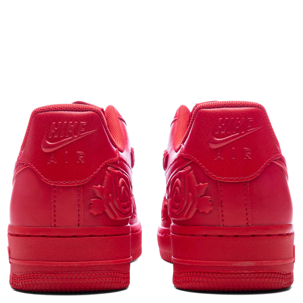 Women's Air Force 1 '07 'Red Roses' - University Red/University Red - Image 4