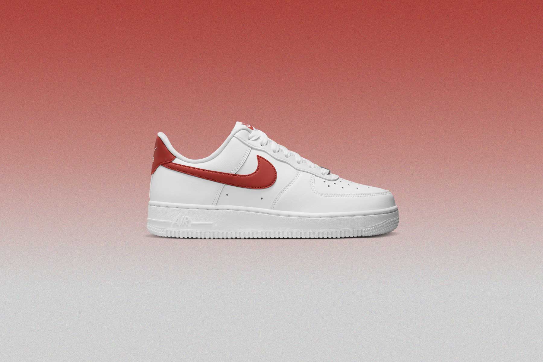 Women's Air Force 1 '07 - White/Rugged Orange - Image 5