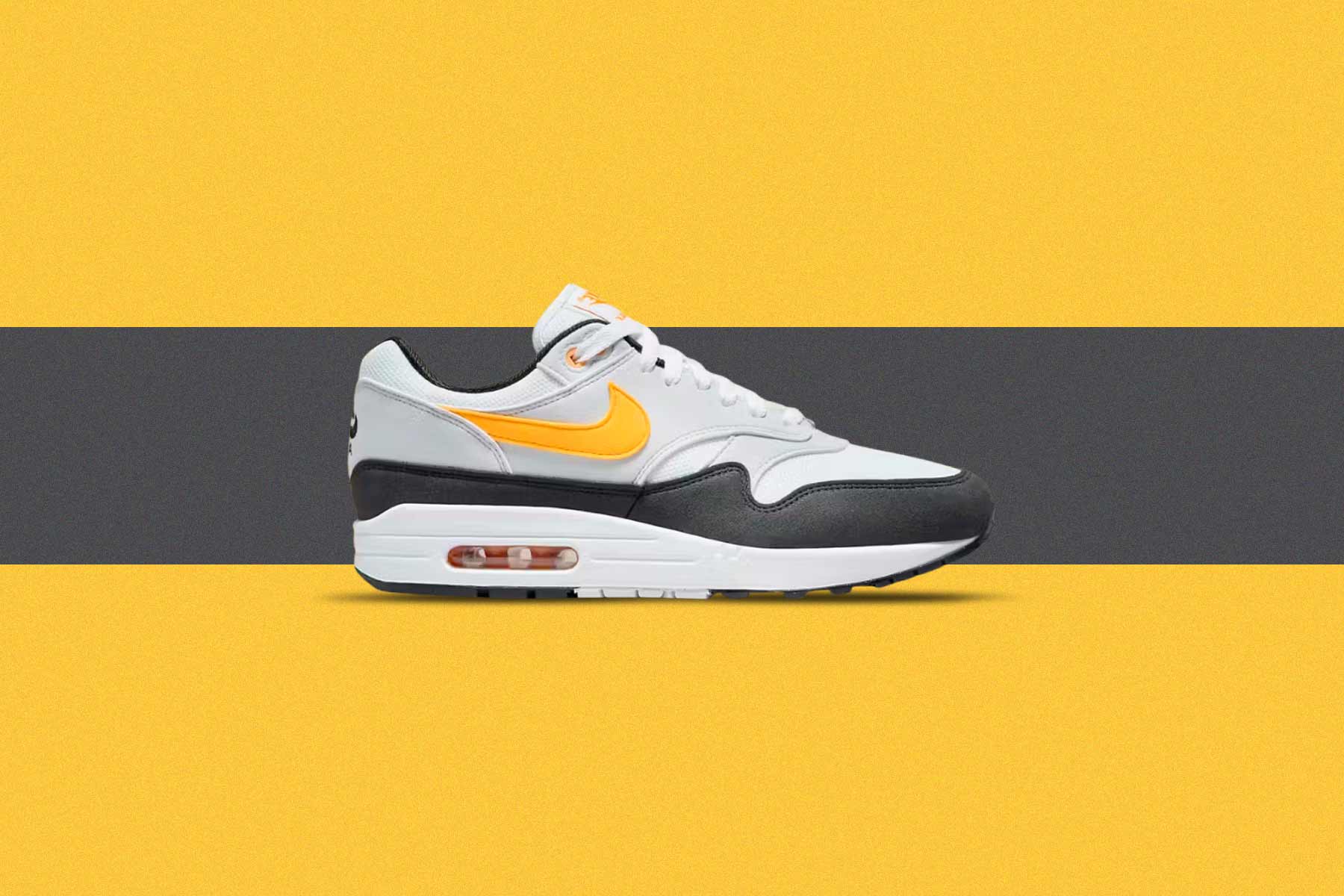 Air Max 1 'Steelers' - White/University Gold/Black - Image 5