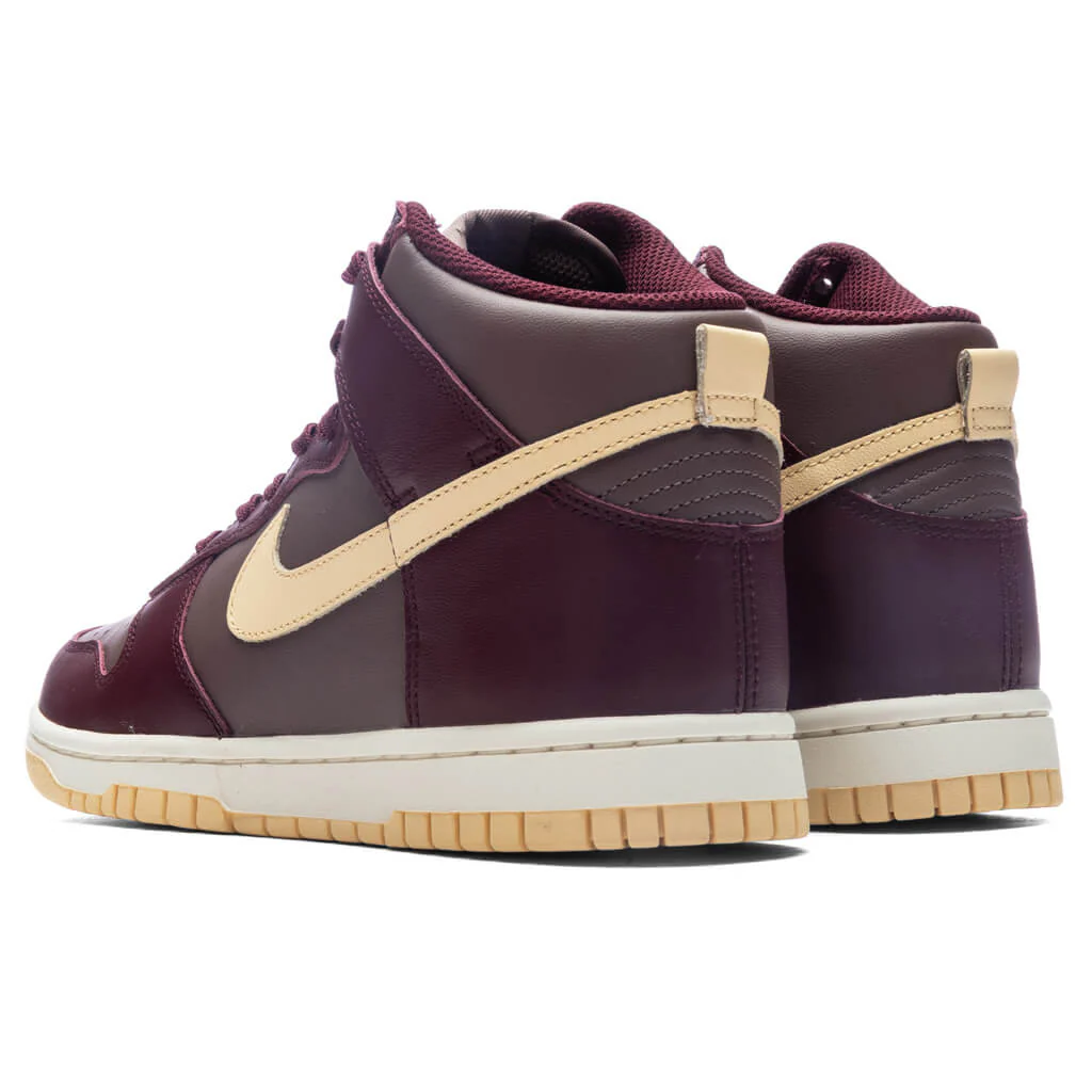 Women's Dunk High - Plum Eclipse/Pale Vanilla/Night Maroon - Image 3