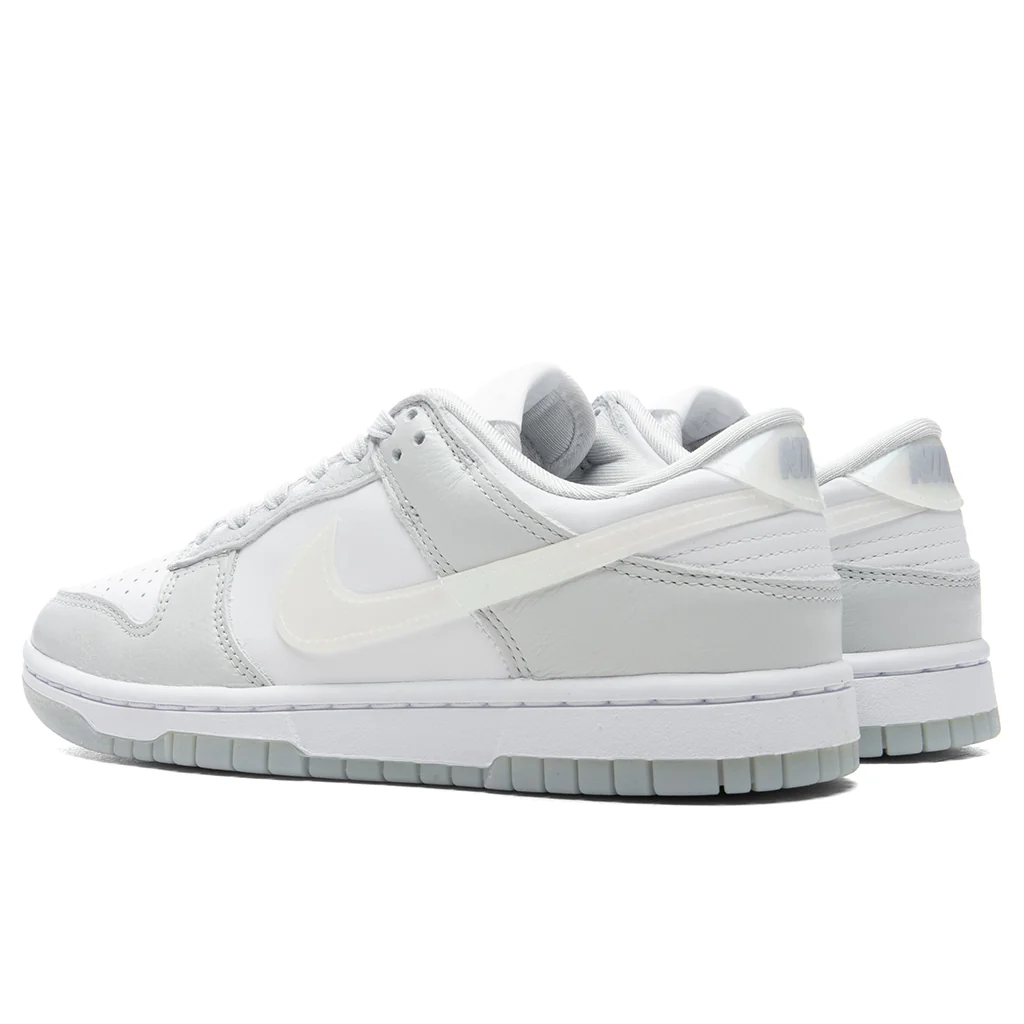 Women's Dunk Low - Photon Dust/Multi Color/White/Blue Ice - Image 3