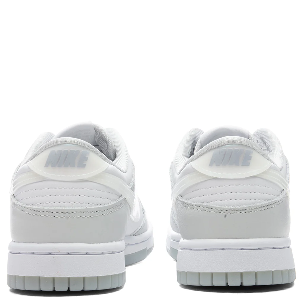 Women's Dunk Low - Photon Dust/Multi Color/White/Blue Ice - Image 4