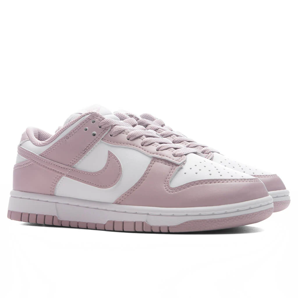 Women's Dunk Low - White/Particle Rose - Image 2