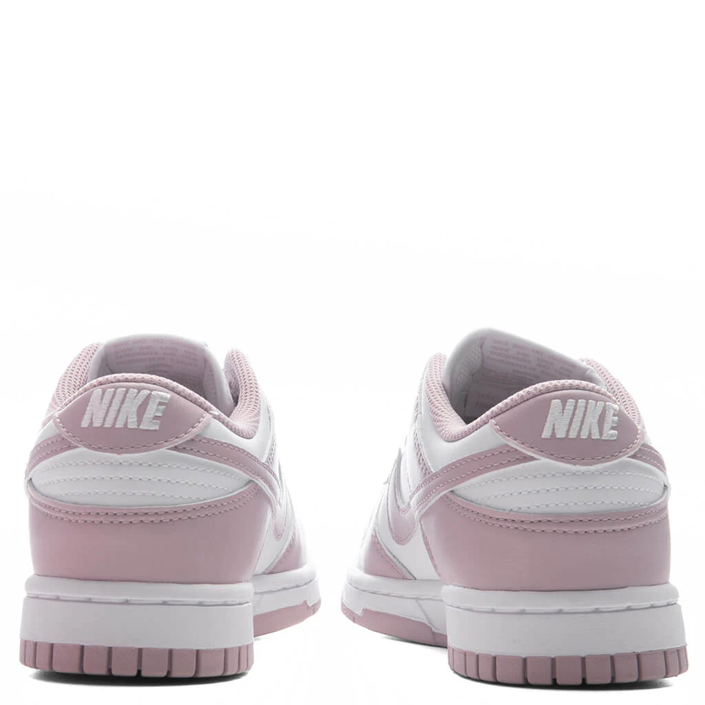 Women's Dunk Low - White/Particle Rose - Image 4