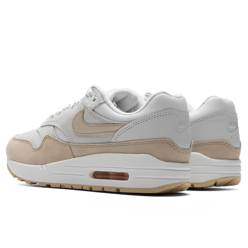 Air Max 1 Premium Women's Sanddrift - Summit White/Sand Drift/Phantom - Image 3