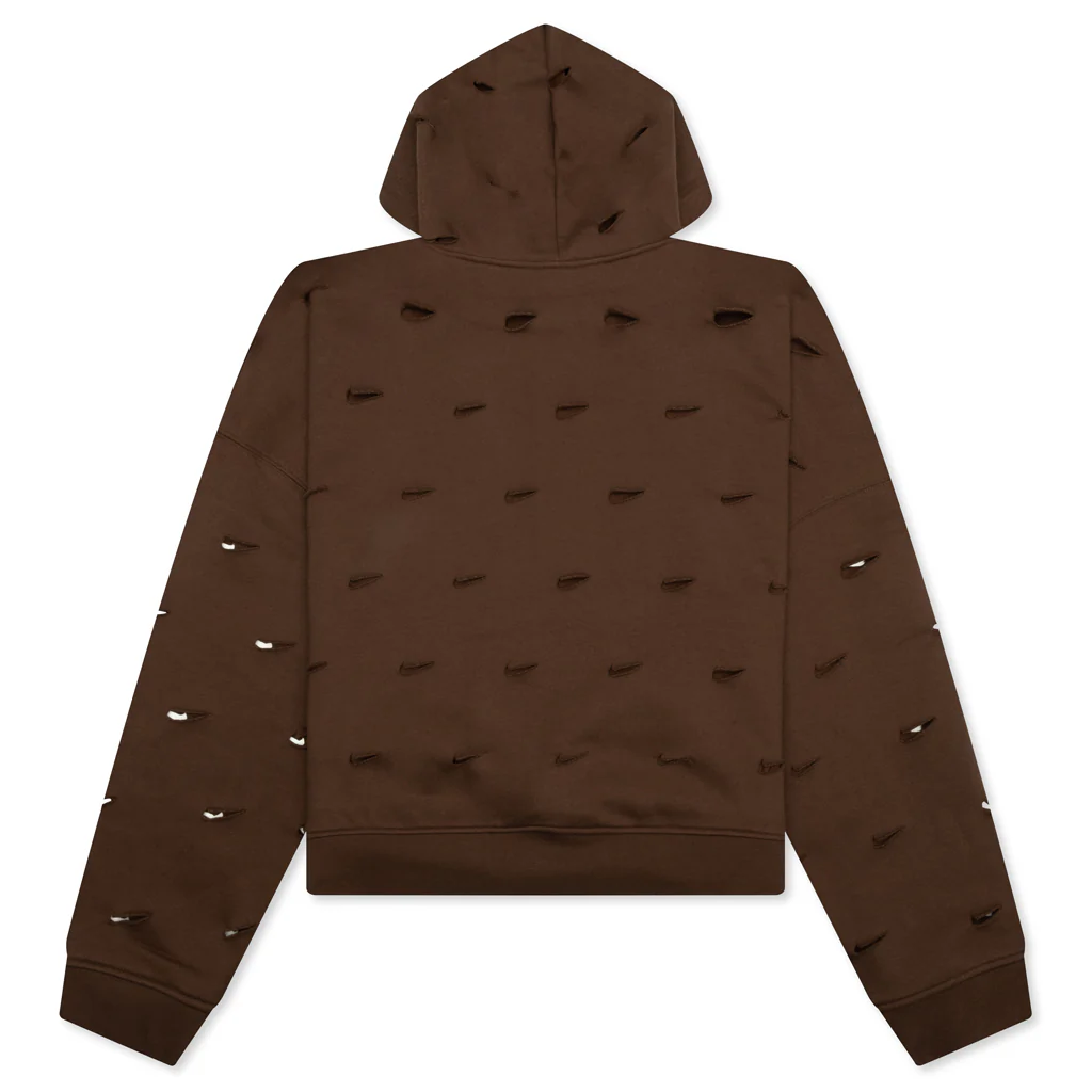 Nike x Jacquemus NRG HE Swoosh Hoodie - Cacao Wow - Image 2