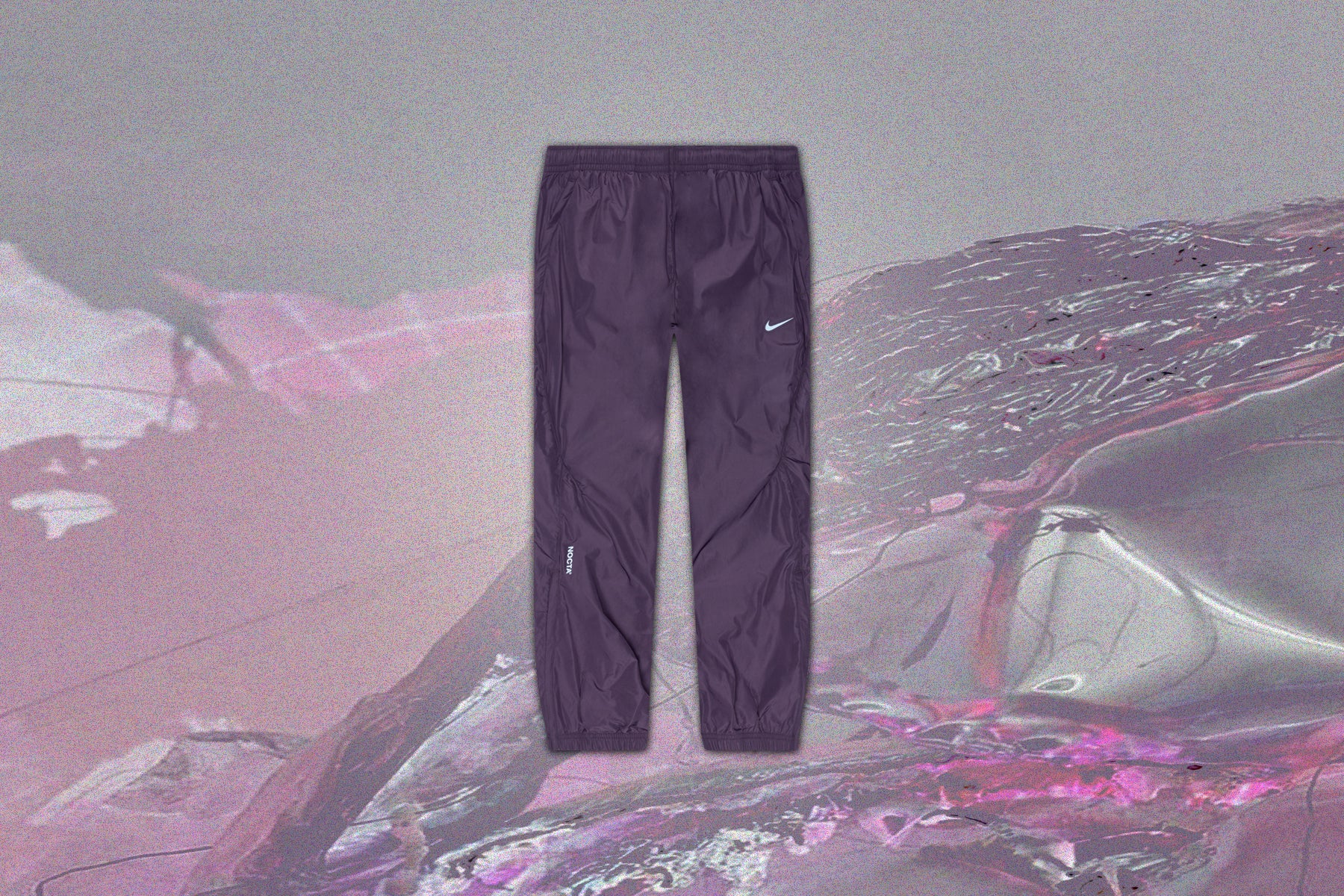 Nike x Nocta Track Pants - Dark Raisin/Cobalt Tint - Image 7