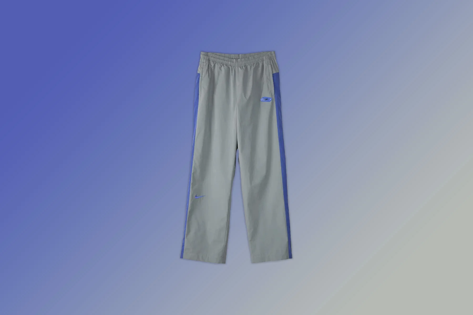Nike x Patta Track Pants - Particle Grey/Sapphire - Image 8