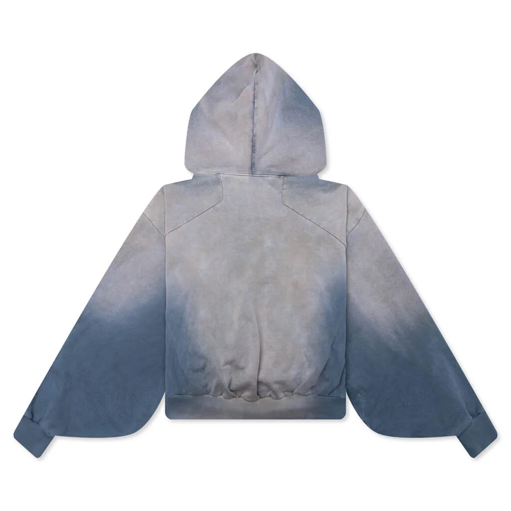 Noahs Zip Hoodie - Grail Blue - Image 2