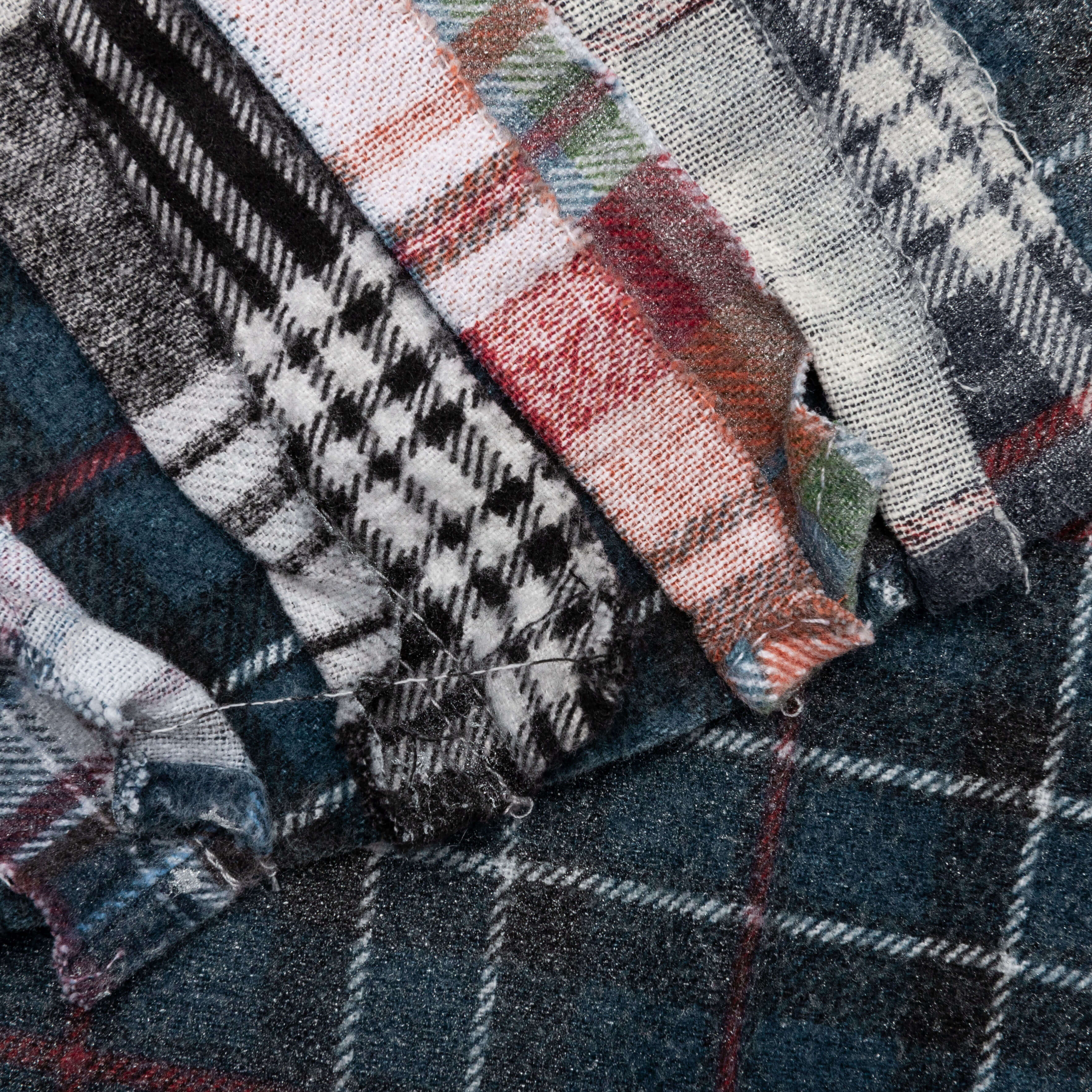 Flannel Shirt Ribbon Reflection Shirt - Assorted - Image 5