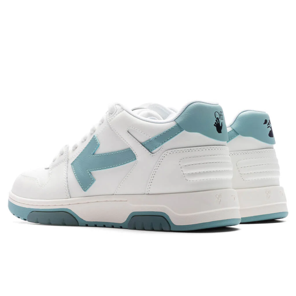 Out of Office Calf Leather - White/Celadon - Image 3