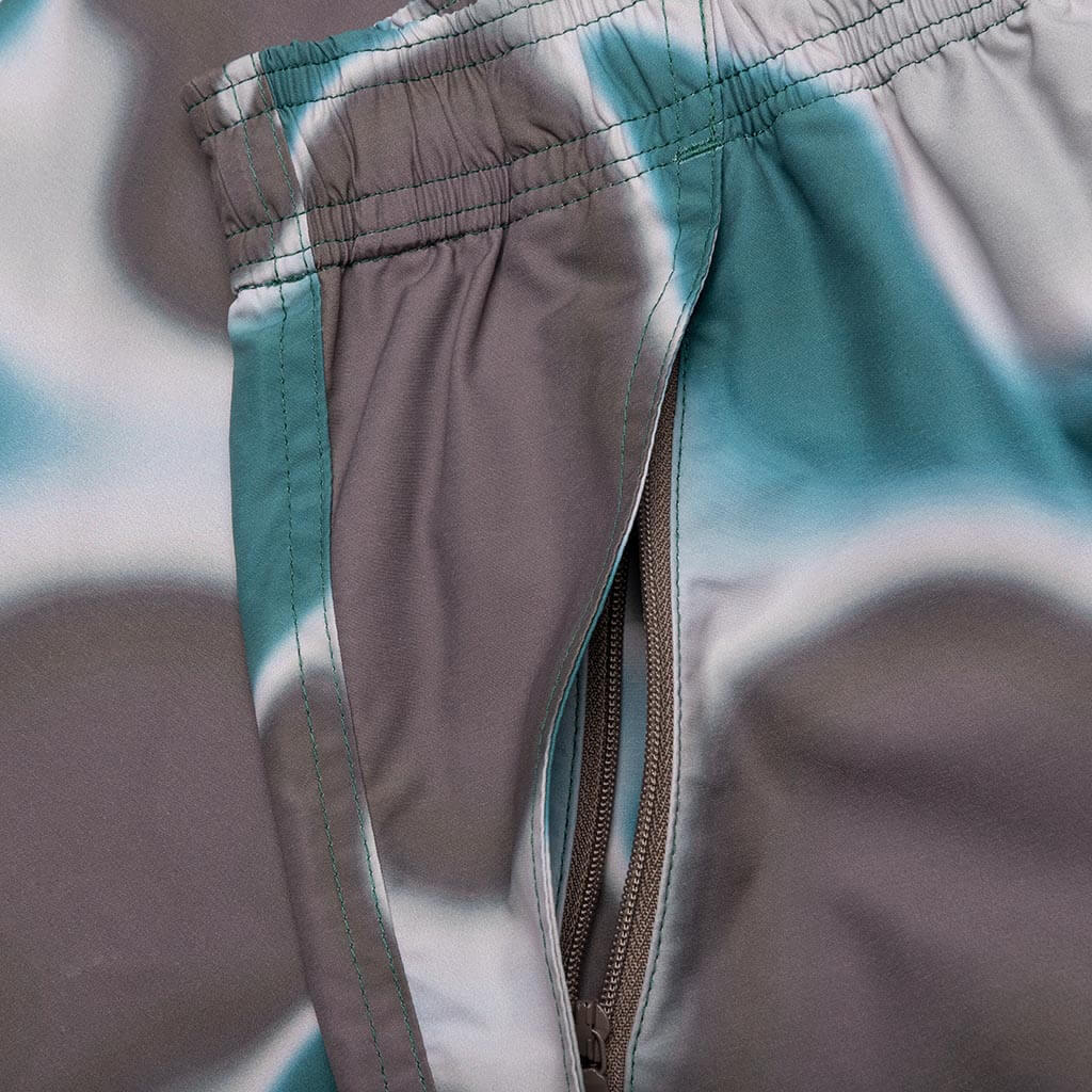 Liquid Camo One Point Beach Shorts - Olive Drab - Image 3