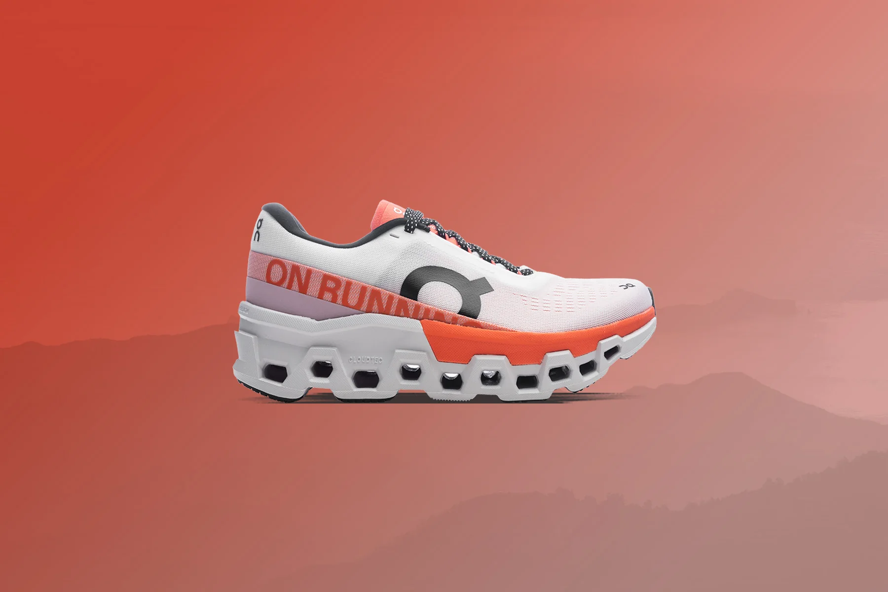 Cloudmonster - White/Flame - Image 5
