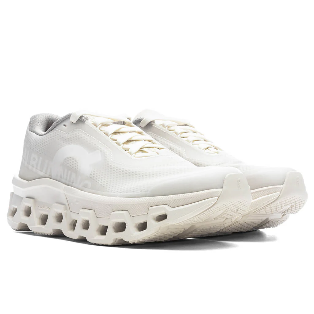 On x INVINCIBLE Women's Cloudmonster 2 'Deconstructed Perfection' - Ivory/White - Image 2