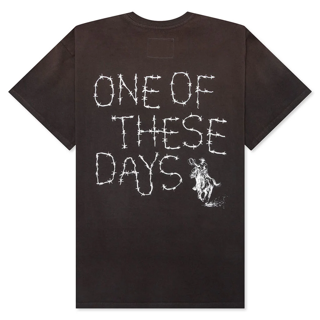 Barbed Wire T-Shirt - Black - Image 2