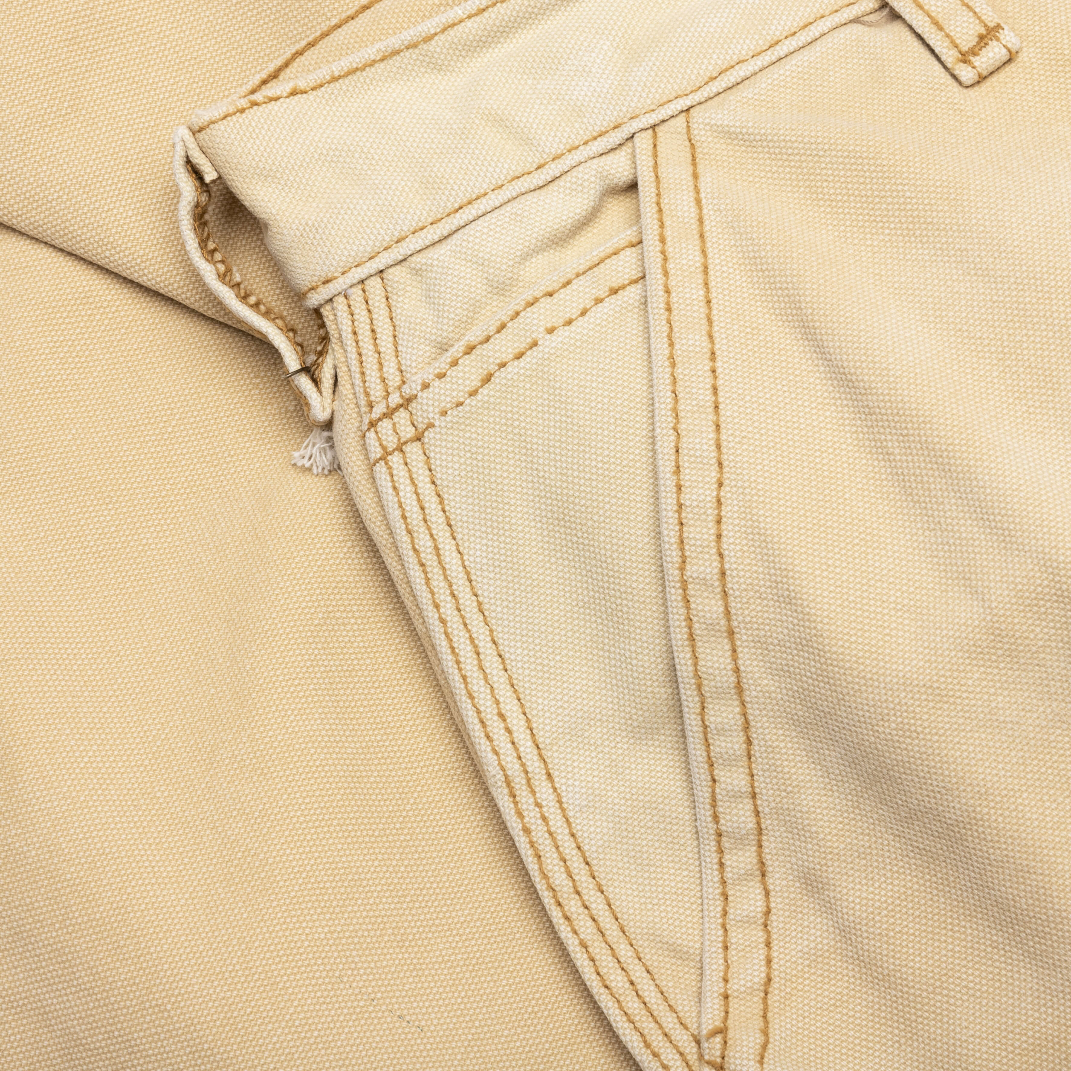 Canvas Double Knee Work Pant - Tan - Image 3