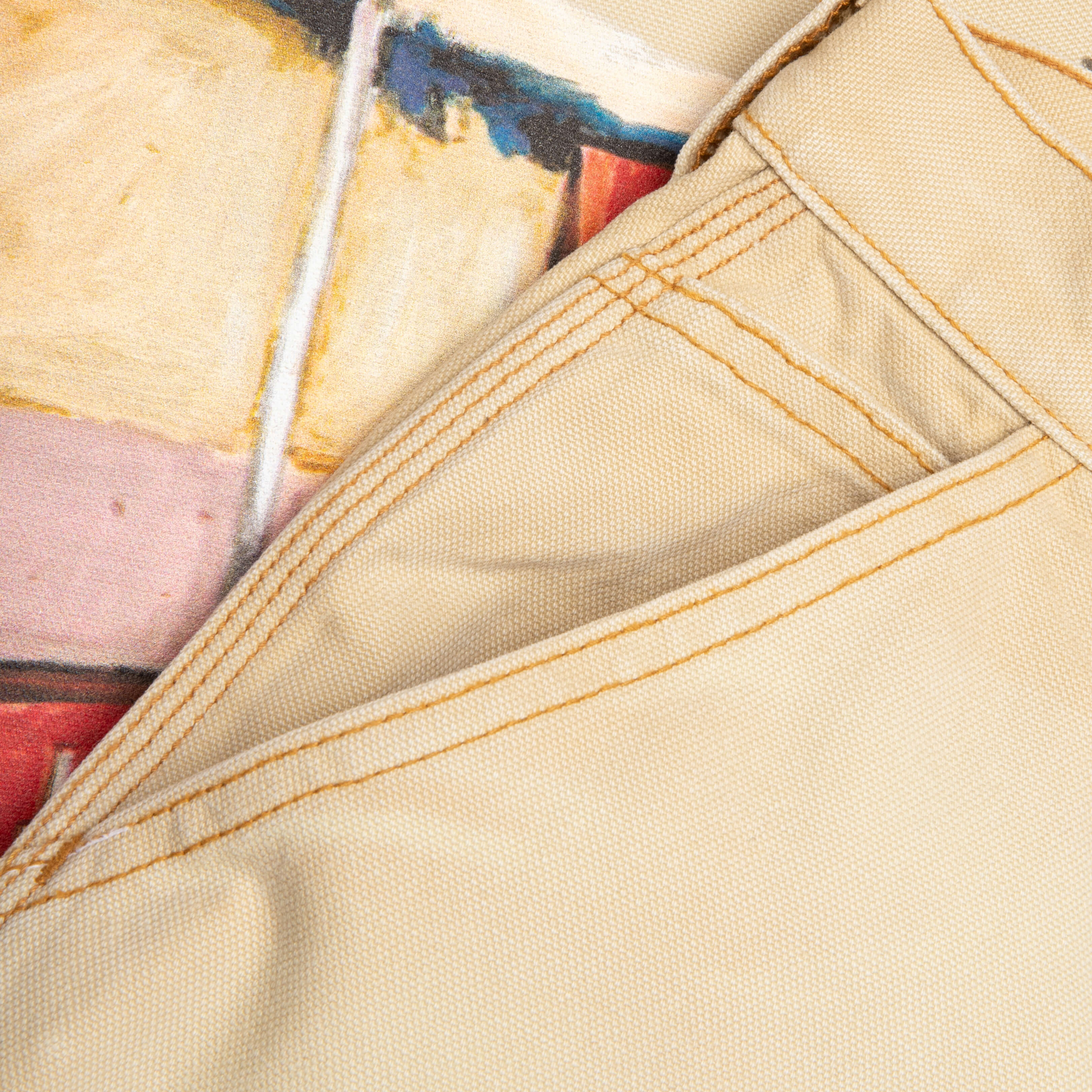 Just Like It Began Painters Pant - Worn Tan - Image 3