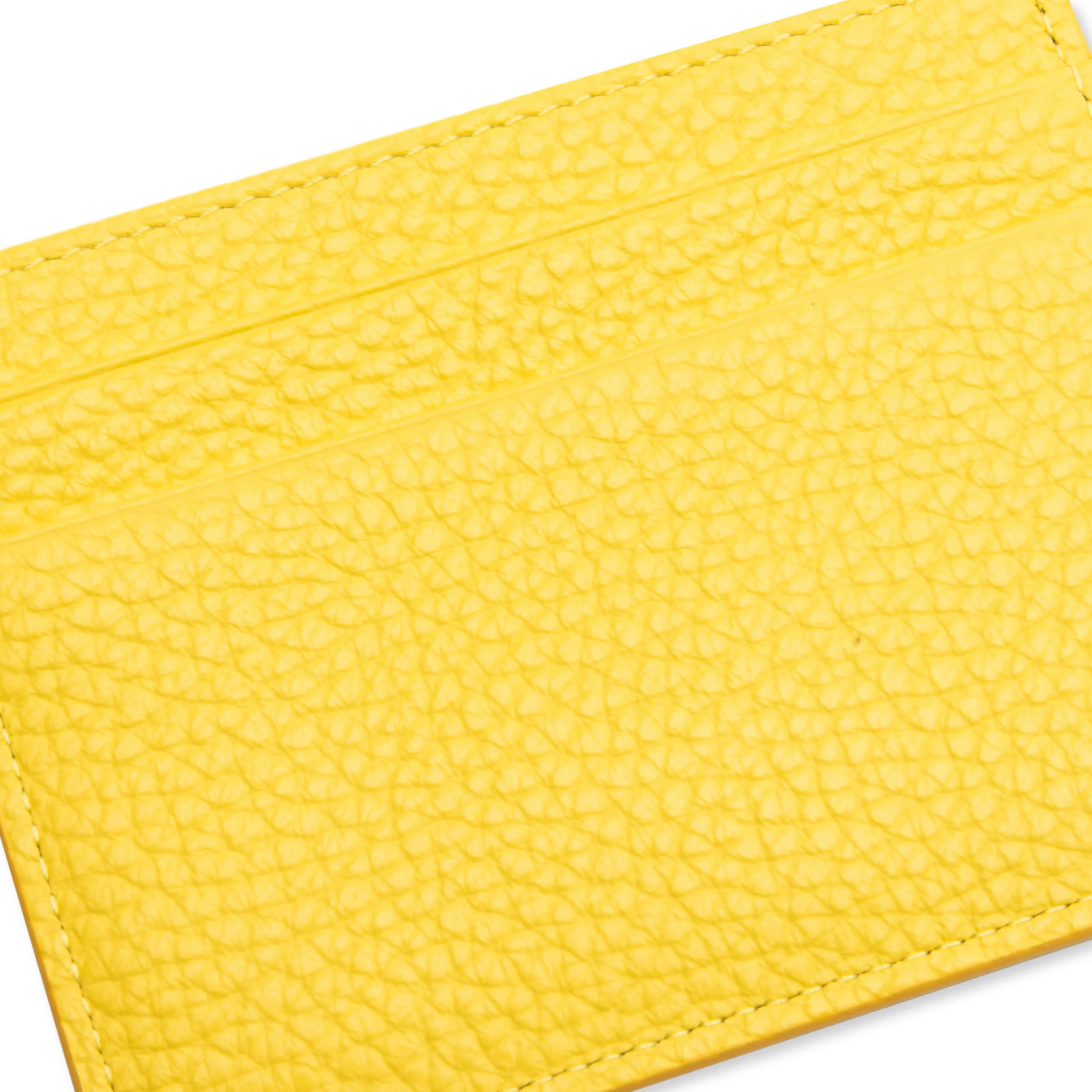 Monogram Cardholder - Yellow - Image 4