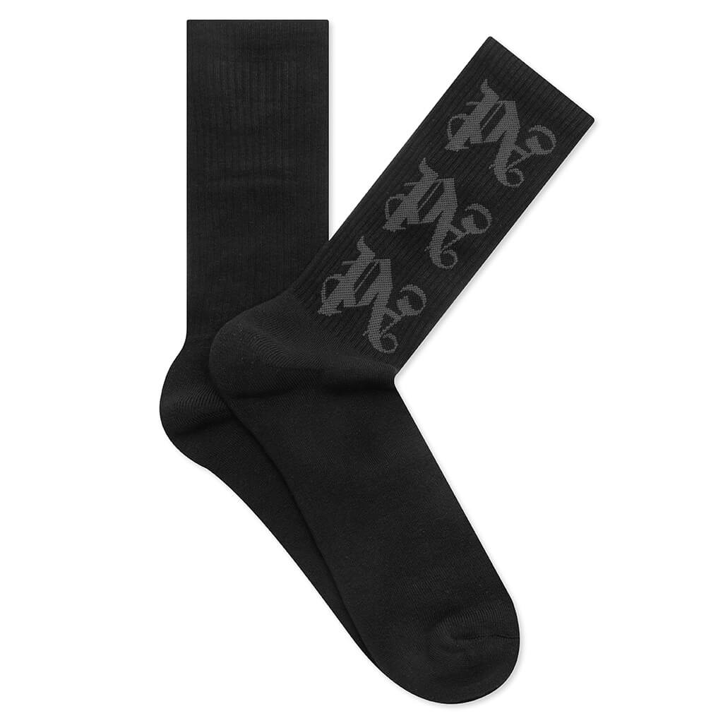 Monogram Series Socks - Black/Anthracite