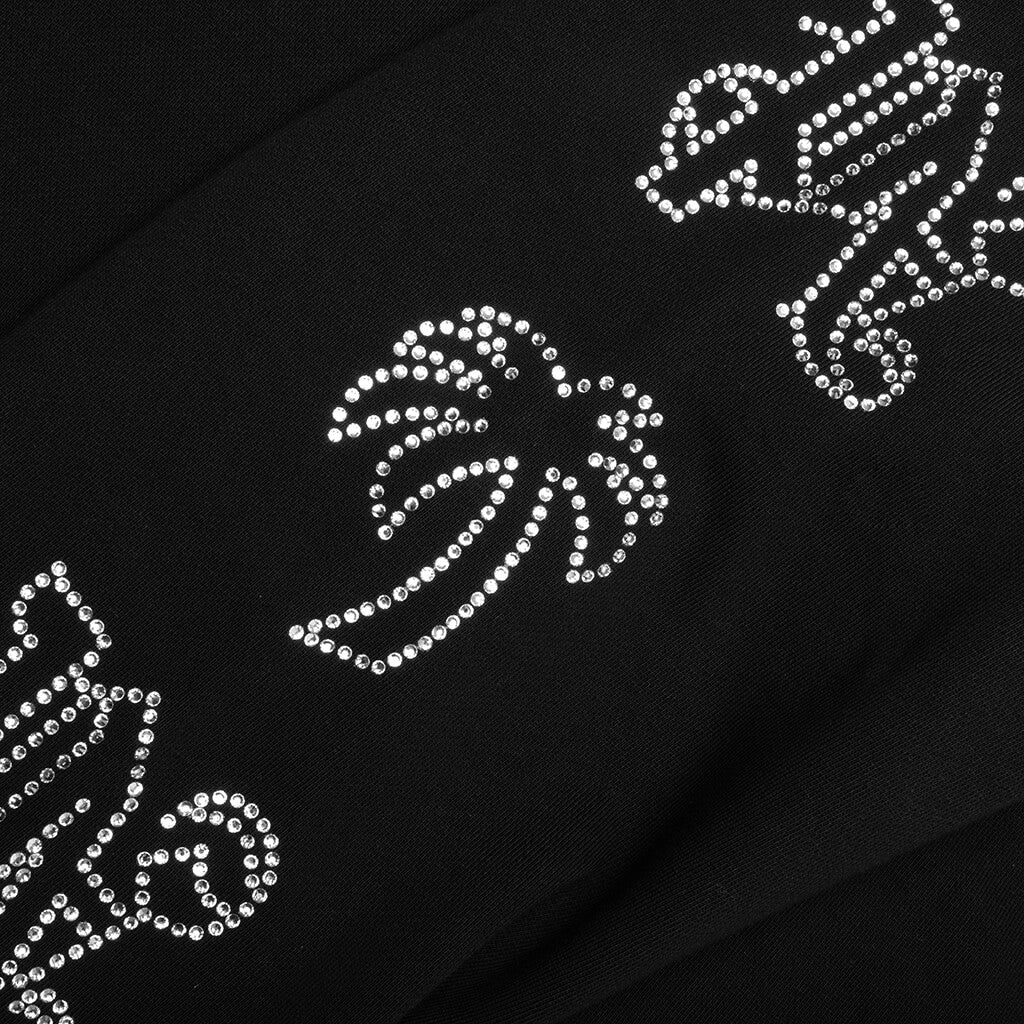 New Gothic Studded Crew - Black/Silver - Image 5