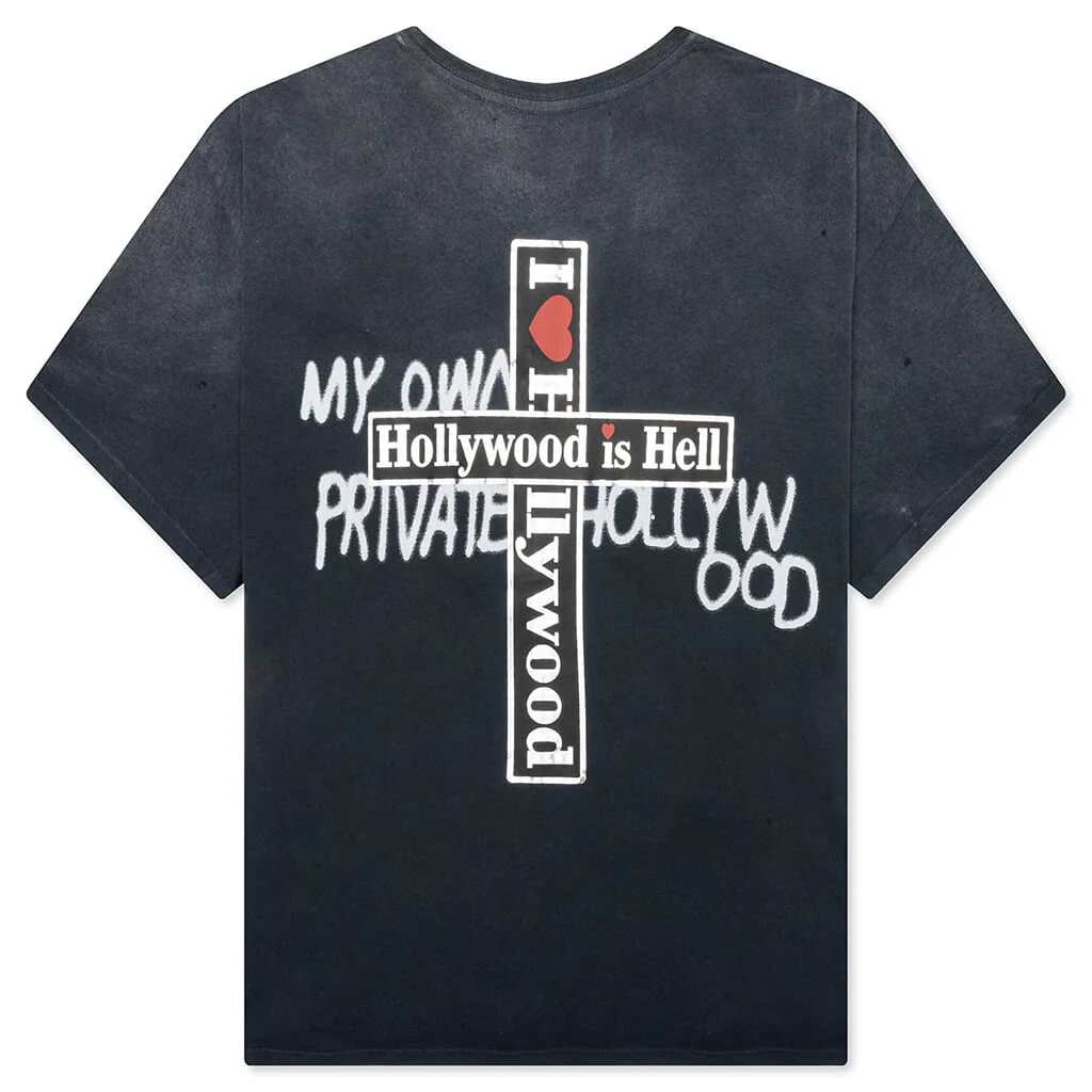 My Own Private Hollywood Tee - Vintage Black - Image 2