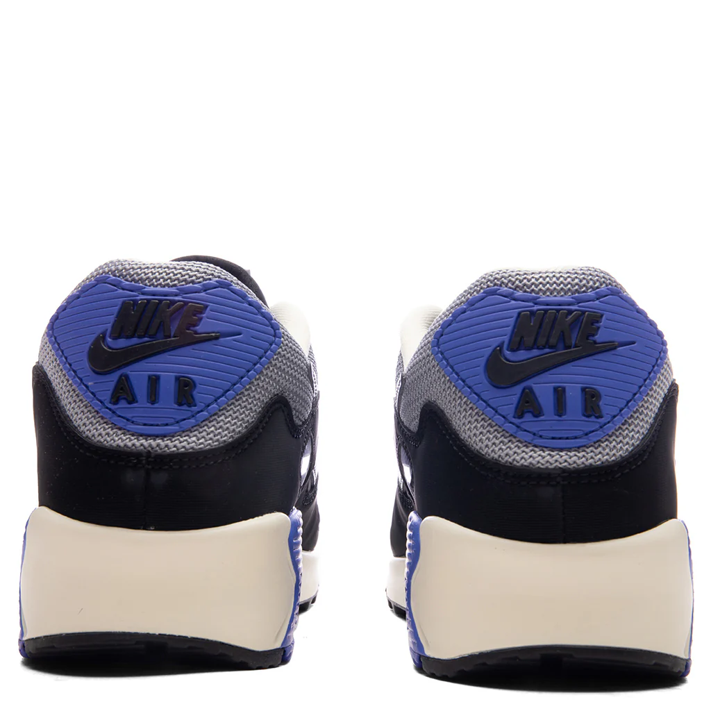 Nike x Patta Air Max 90 'Waves' - Particle Grey/Neutral Grey/Sapphire - Image 4