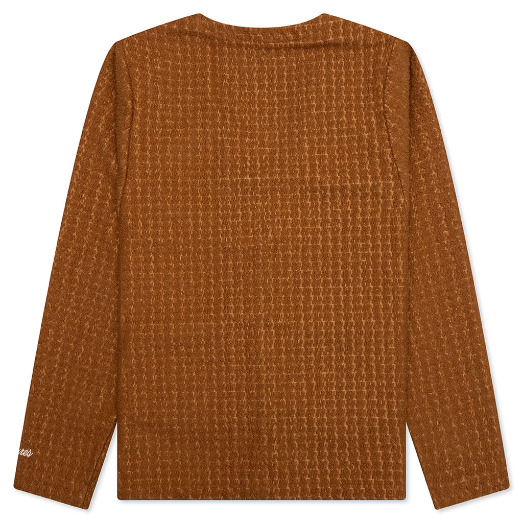 Boredom Cardigan - Brown - Image 2