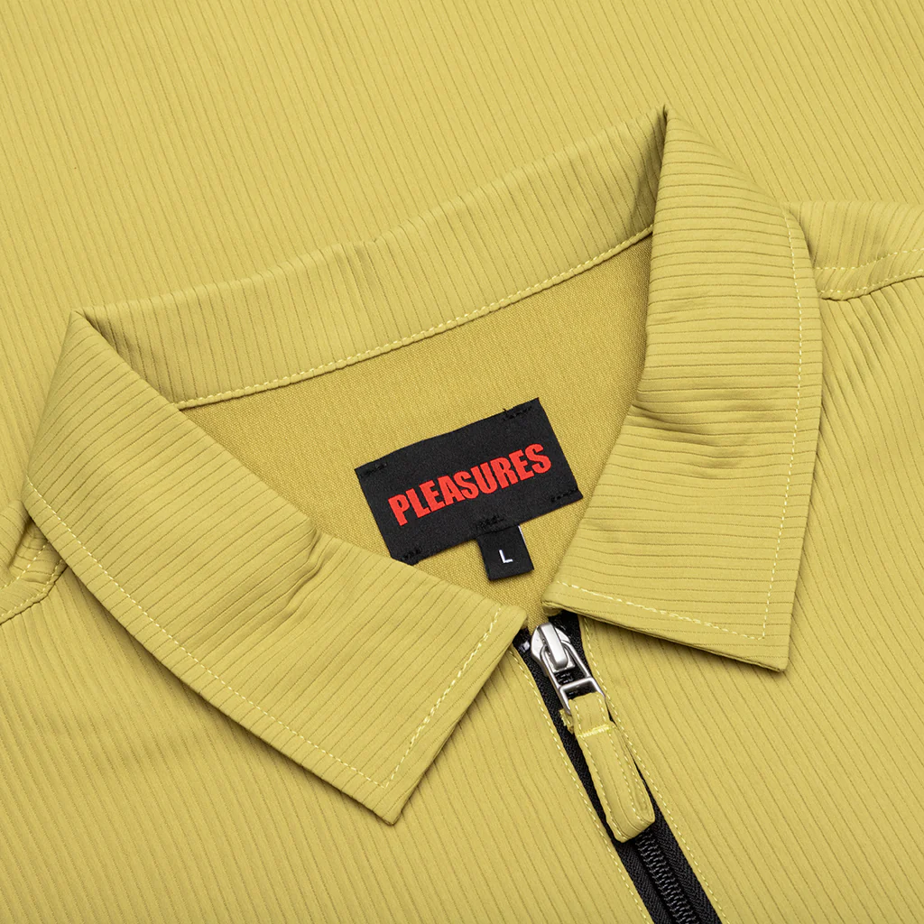 Electron Zip Polo - Olive - Image 3