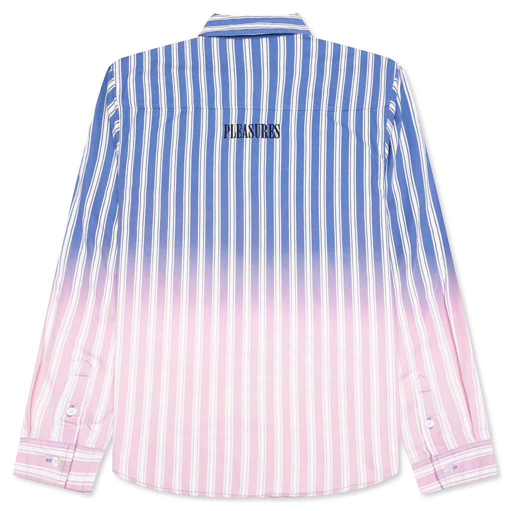 Fade Button Down - Blue - Image 2