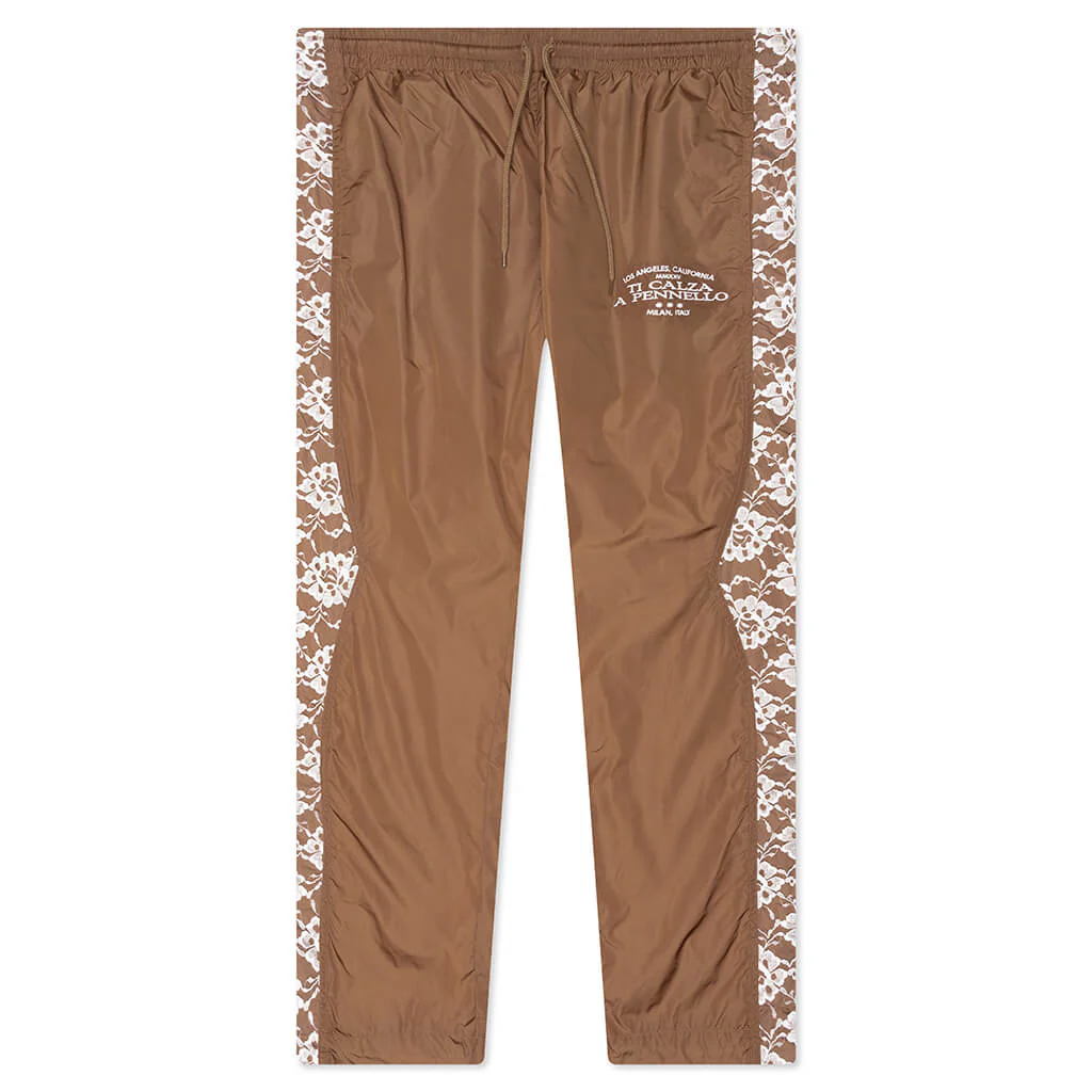 Francesca Track Pants - Brown - Image 4