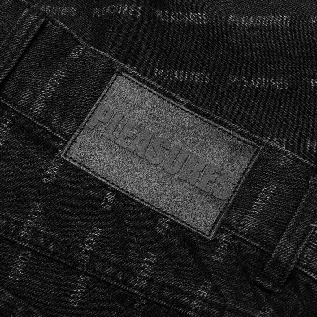 Impact Striped Denim - Black - Image 3