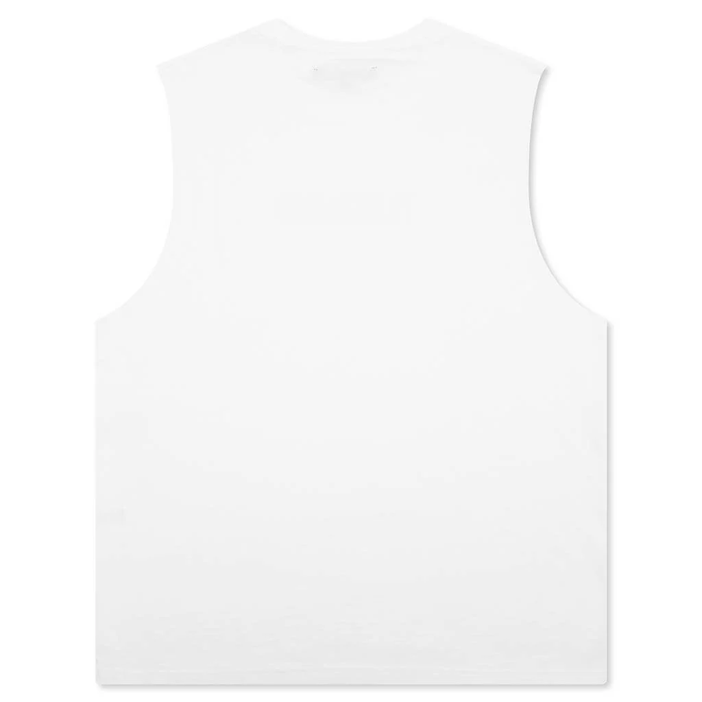 Onyx Sleeveless Shirt - White - Image 2